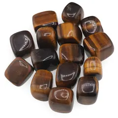 Ochi de tigru cristal rulat, 15-25g