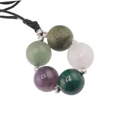 Pandantiv zodia Balanta cristale si argint 925