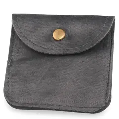 Scaulet din catifea pentru bijuterii, 8cm - gri