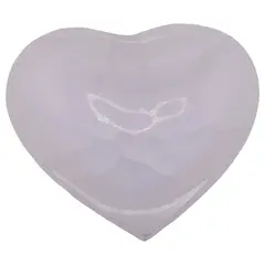 Bol inima din Selenit, 10cm