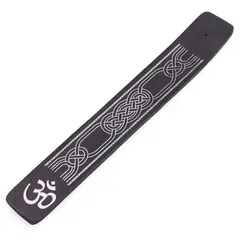 Suport ardere betisoare parfumate, negru, OM