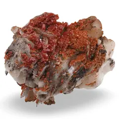 Vanadinit pe baza de Barita cristal unicat, A3