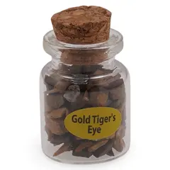 Sticla cu spartura Ochi de tigru, 3cm