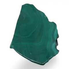 Felie slefuita unicat din Malachit natural, M10