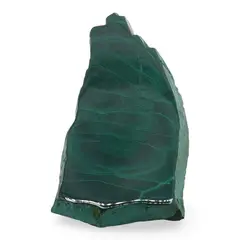 Felie slefuita unicat din Malachit natural, M3