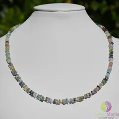 Colier mix pietre patratele 4-5mm