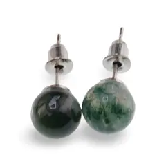 Cercei cu surub Mossagat sfere 8mm