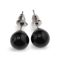 Cercei cu surub Onix sfere 8mm