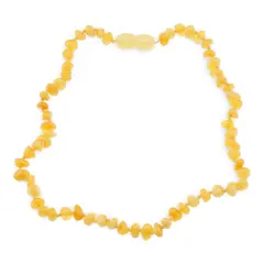 Colier din chihlimbar natural pentru copii, bebelusi - Model 7