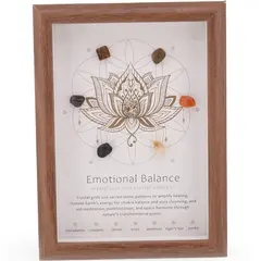 Tablou decorativ cu cristale Emotional Balance, 20cm