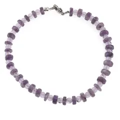 Bratara Lepidolit rondele 5-6mm si Ametist sfere 3mm