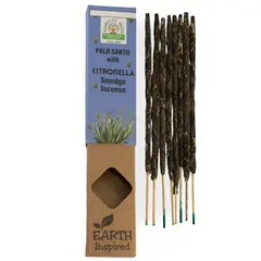Betisoare parfumate Namaste India Earth Inspired - Palo Santo si Citronella