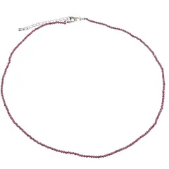 Colier Granat rhodolit sfere microfatetate 2mm