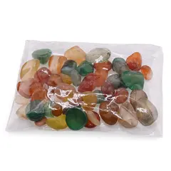 Mix Agate colorate rulate, 50g