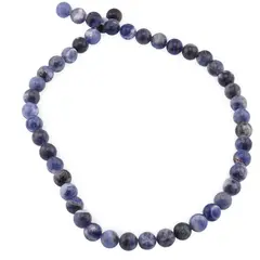 Sirag Sodalit dark sfere 8mm, 39cm