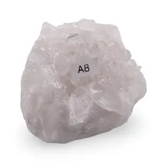 Cristal de stanca, cristal natural unicat, 40x26mm, 40.55g, cod A8