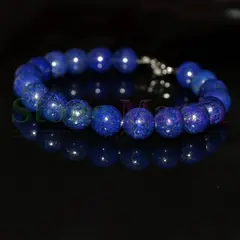 Bratara pietre rotunde lapis lazuli 10mm