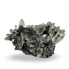 Floare de mina pentru colecție, cristal natural unicat, 116x65x51mm, 412g, cod F247