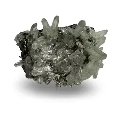 Floare de mina pentru colecție, cristal natural unicat, 63x44x41mm, 128g, cod F169