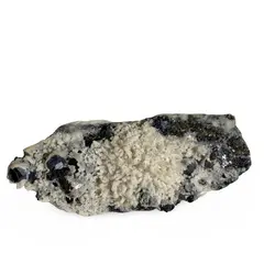 Floare de mina pentru colecție, cristal natural unicat, 73x38x20mm, 86g, cod F175
