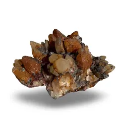 Floare de mina pentru colectie, cristal natural unicat, 122x74x58mm, 458g, cod F85