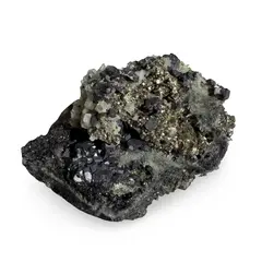 Floare de mina pentru colecție, cristal natural unicat, 99x91x58mm, 637g, cod F411