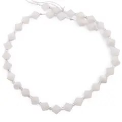 Sirag Piatra lunii alba diamond cut 8mm, 37cm