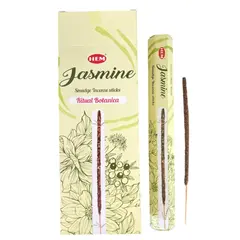 Betisoare parfumate HEM Smudge Hexa Jasmine, pachet cu 20 betisoare