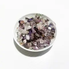 Cristale chips Super Seven, spartura neregulata, 7-9 mm, punga de 100 g