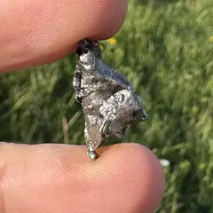 Meteorit, cristal natural unicat, 21mm, 4.6g, cod C29