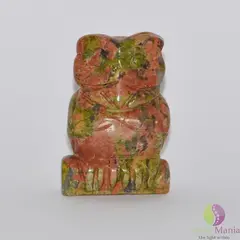 Bufnita unakit figurina gravata 50mm