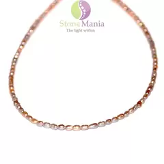Colier perle de cultura roz lunguiete 4mm