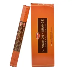 Betisoare parfumate HEM Cinnamon Orange 20 buc