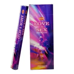 Betisoare parfumate HEM Love and Sex 20 buc