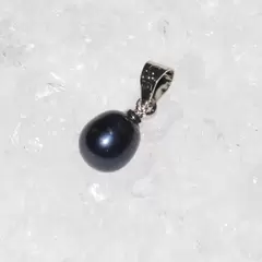 Pandantiv perla de cultura neagra 8-10mm