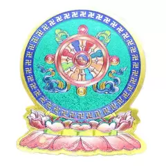 Abtibild Feng Shui roata dharma - 9cm