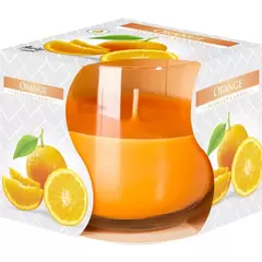 Lumanare parfumata Bispol cu pahar tip bol - Orange