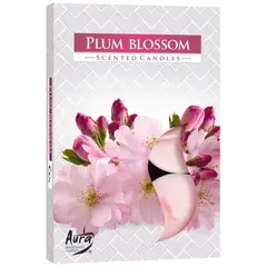Set 6 pastile lumanari parfumate Bispol - Plum Blossom