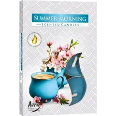 Set 6 pastile lumanari parfumate Bispol - Summer Morning