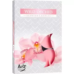 Set 6 pastile lumanari parfumate Bispol - Wild Orchid