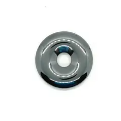 Pandantiv piatra pi donut hematit 30mm