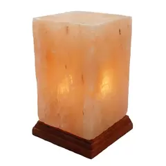 Veioza / Lampa din sare de Himalaya - Prisma 3-4 Kg