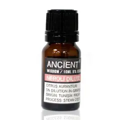 Ulei esential natural Neroli (Flori de portocal) diluat, Ancient Wisdom 10ml