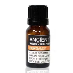 Ulei esential natural pur Bergamot FCF (Bergamota), Ancient Wisdom 10ml