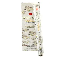 Betisoare parfumate HEM White Sage Vanilla 20 buc