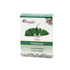 Conuri parfumate fumigatie Aromatika - Patchouli 10 buc