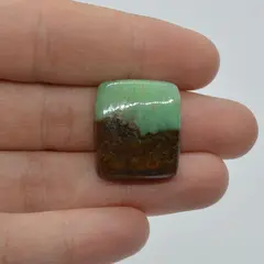 Cabochon crisopraz bio 22x19x7mm A14