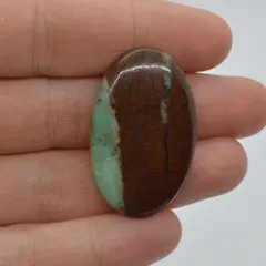 Cabochon crisopraz bio 35x22x6mm A65