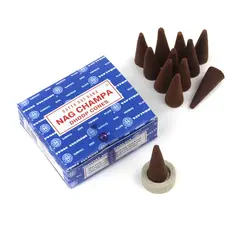Conuri parfumate fumigatie Satya - Nag Champa 12 buc
