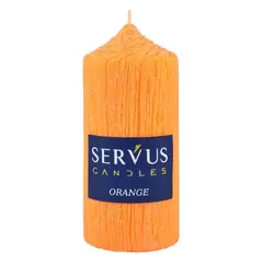Lumanare Parfumata Orange cilindru 13cm, portocalie, Servus